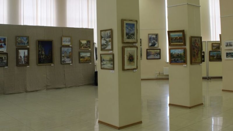 Рузские пенсионеры посетили выставочный зал