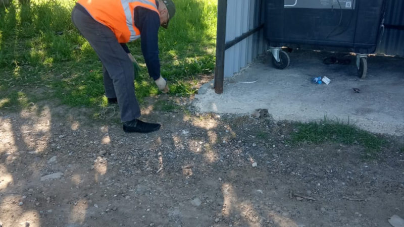 В Рузском округе убирают мусор