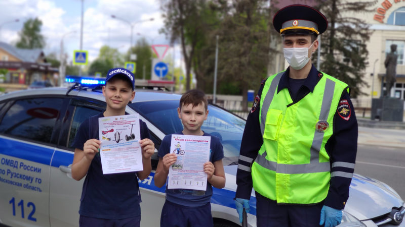 Ружанам напоминают о необходимости соблюдать ПДД при поездках на  мототранспорте и велосипеде