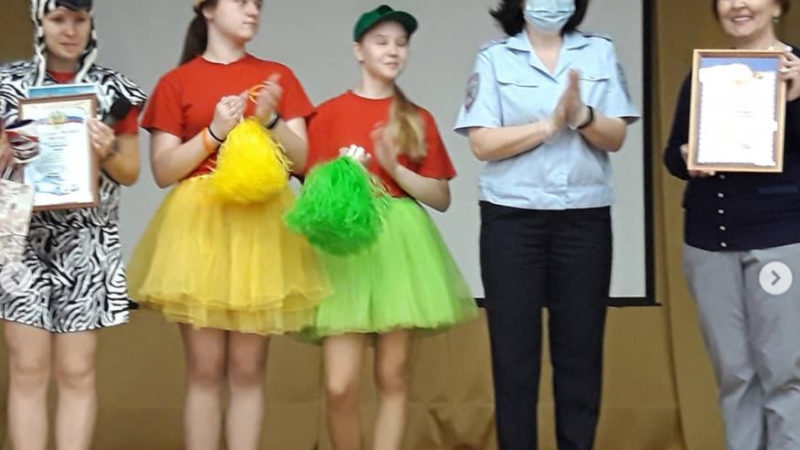 Юную дороховчанку наградили грамотой