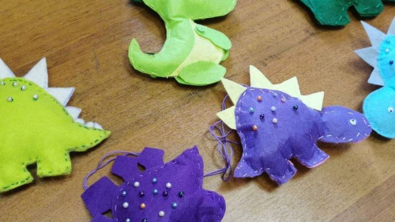 Как дороховчане готовились к Международному дню динозавров