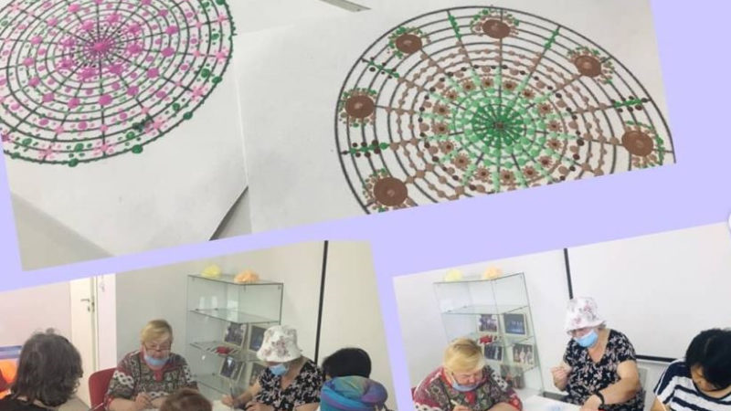 Тучковские пенсионеры занимались творчеством