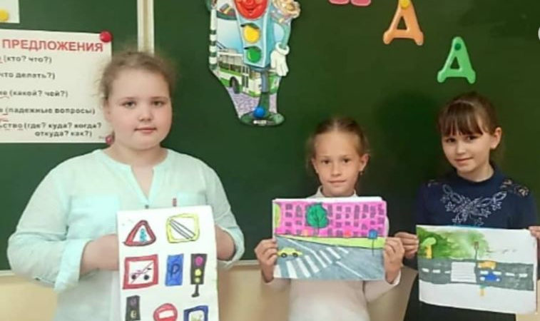 Юные дороховчане изучают правила безопасности на дороге