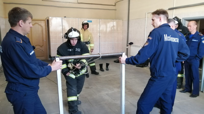 Рузским пожарным присвоили квалификационные разряды