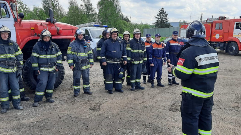 В Рузском округе провели тактико-специальные учения