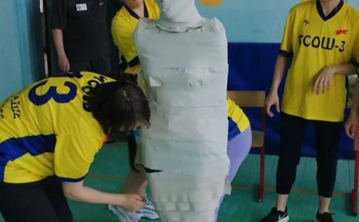 В тучковской школе прошли жаркие соревнования