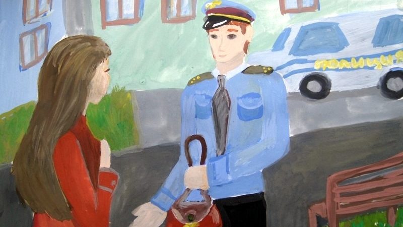 В рузском ОМВД объявили о конкурсе «Полиция глазами ребенка»