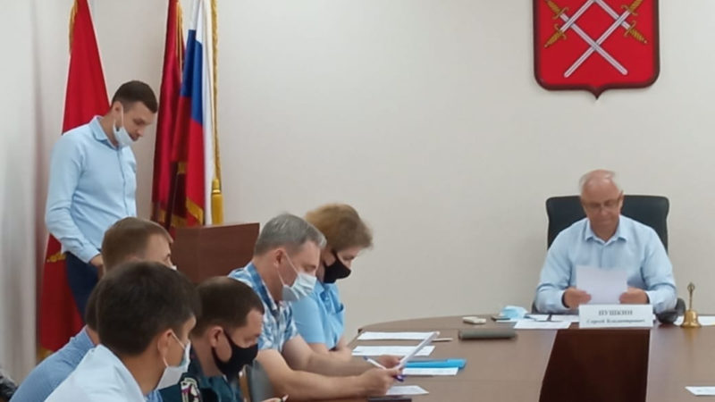 В Рузском округе прошло заседание КЧС