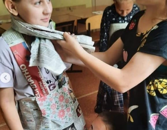 Юные дороховчане создавали модные образы