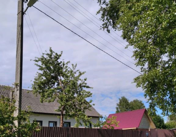 В Рузском округе ремонтируют уличное освещение