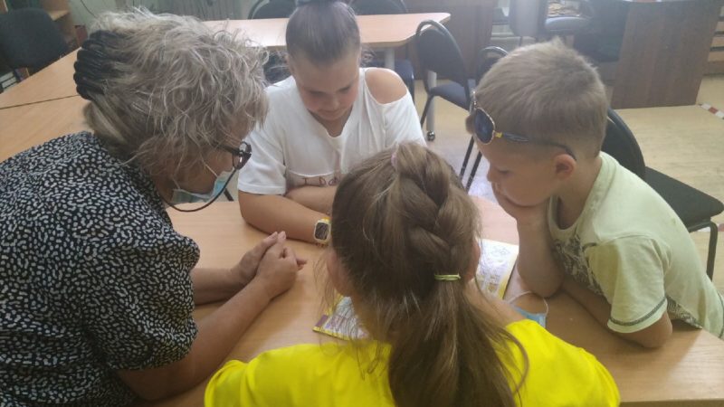 Юные жители Тучково приняли участие в игровой программе