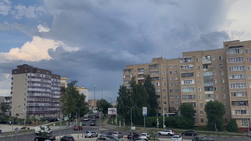 МЧС предупреждает ружан о дожде, граде, грозе и сильном ветре