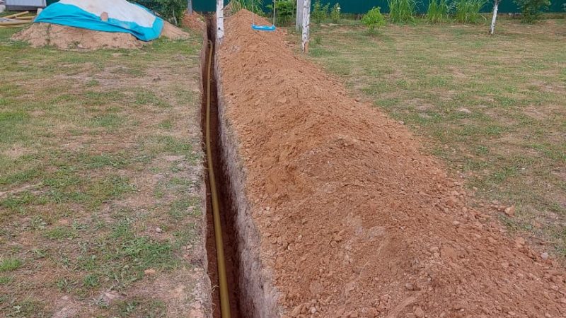 В деревне Нестерово Рузского округа приступили к «Социальной газификации»