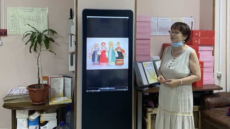 Кукольный мастер-класс для долголетов в Рузе