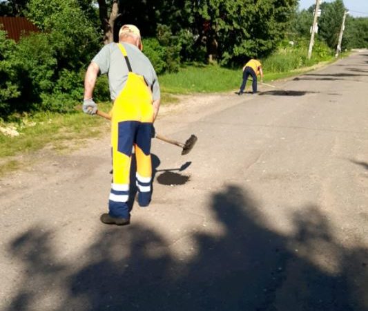В Рузском округе благоустраивают дороги
