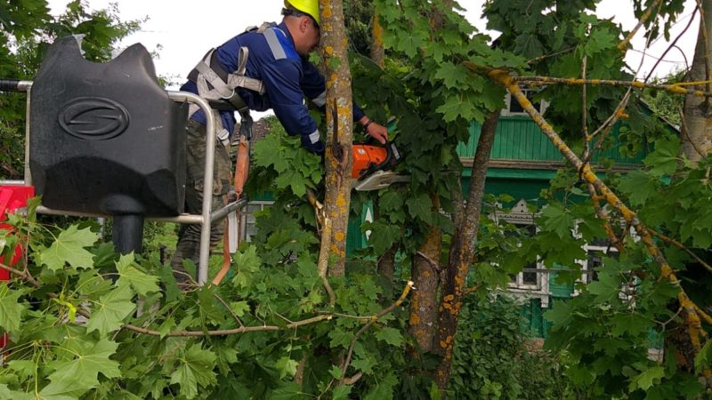 Сотрудники МБУ «Благоустройство» продолжают работы на территории Рузского округа