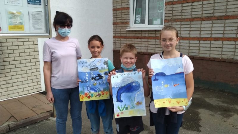 Юных жителей Тучково учат рисовать