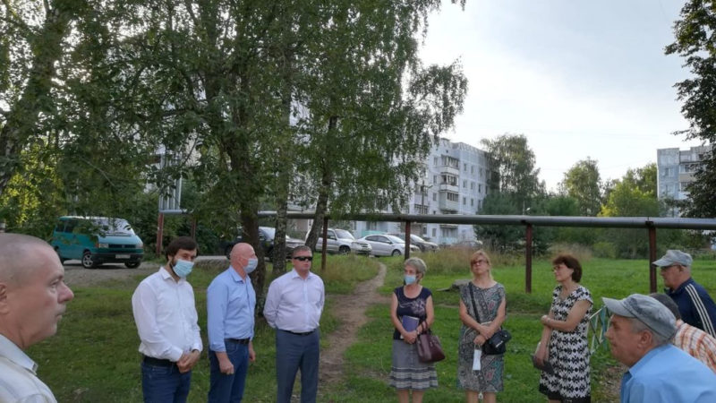 Владимир Вшивцев пообщался нестеровчнанами