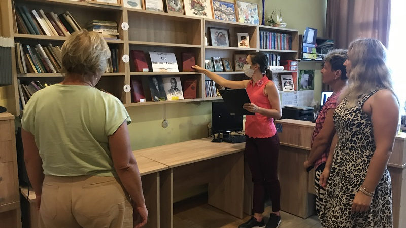 Космодемьянцам провели обзор книг Вальтера Скотта