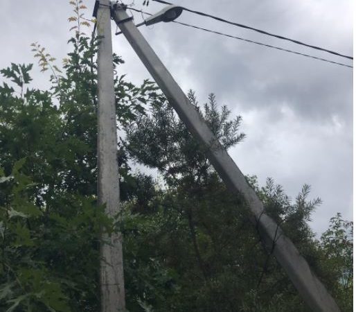 В Рузском округе приводят в порядок уличные светильники