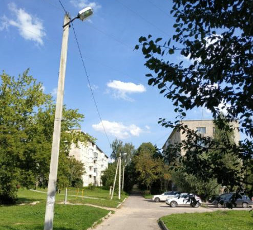 В Рузском округе ремонтируют светильники