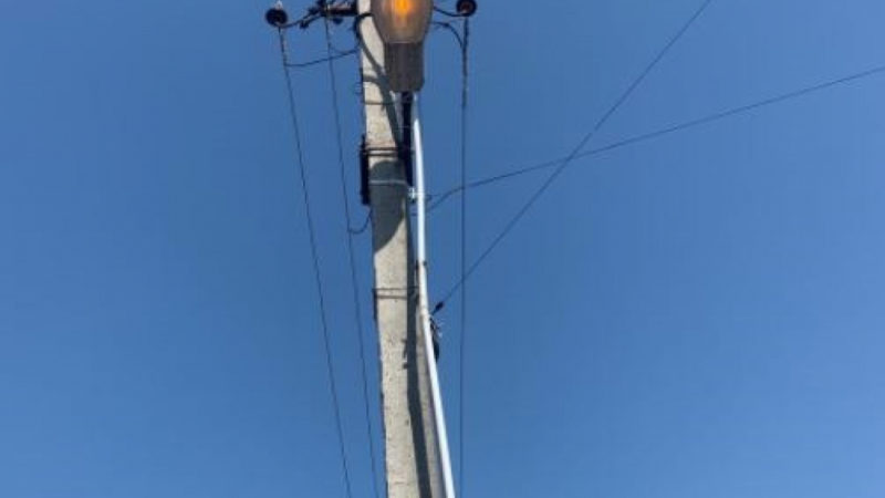 В Рузском округе ремонтируют фонари