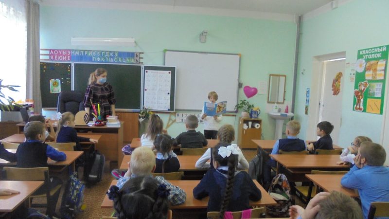 Старорузские школьники говорят о творчестве Сергея Михалкова