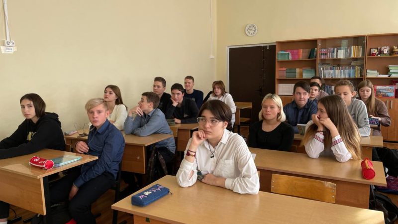 В рузской школе прошли профилактические и исторические часы