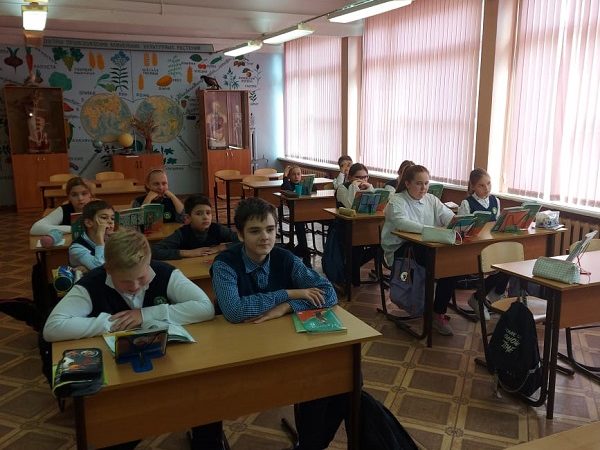 В Нововолковской школе прошла беседа