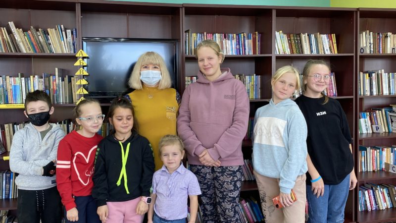 Лидинская библиотека – о прошедшем литературном уроке
