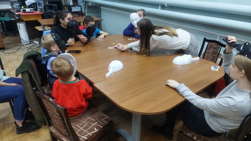 В Рузской библиотеке собрались участники игротеки