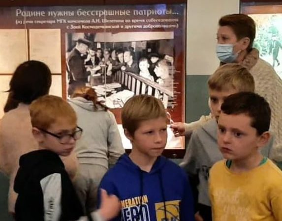 Дороховчане посетили музей в Петрищево