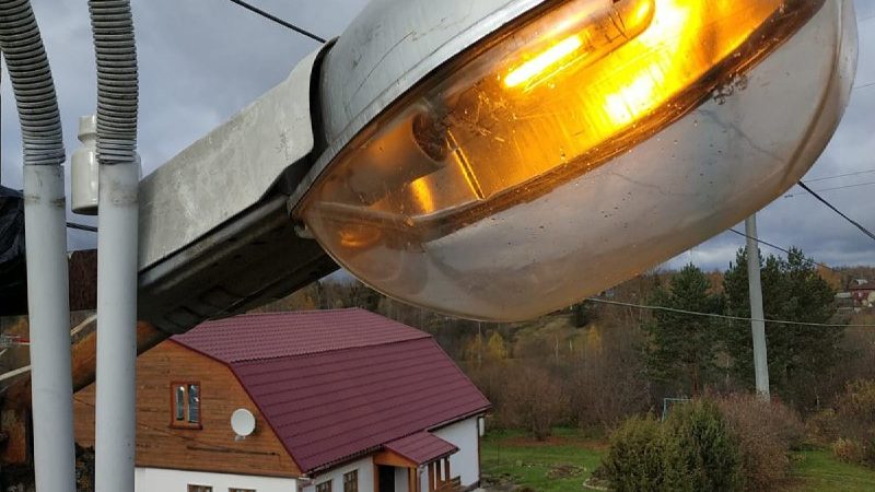 В Рузском округе приводят в порядок уличное освещение