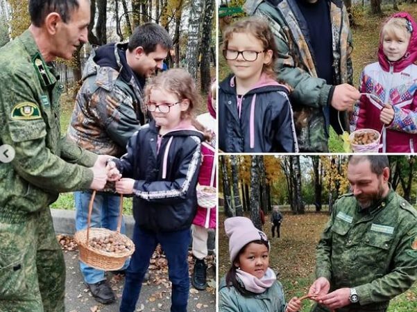 Дороховчане помогли лесничим