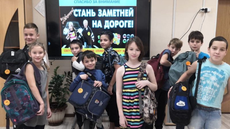 В «Астарте» прошло практическое занятие о важности ПДД