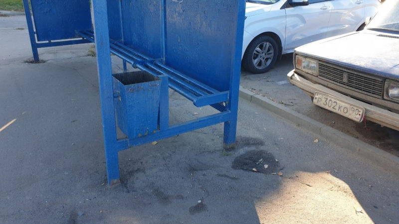 В Рузском округе приводят в порядок автобусные остановки