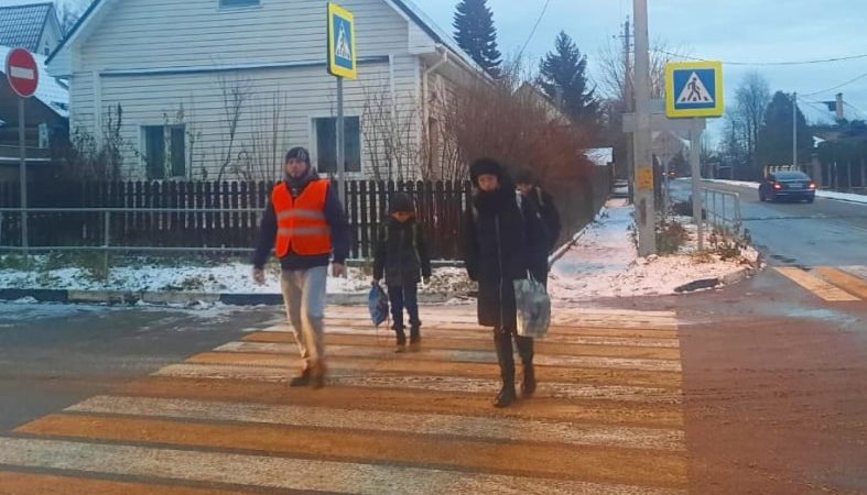 В Рузской школе следят за соблюдением ПДД