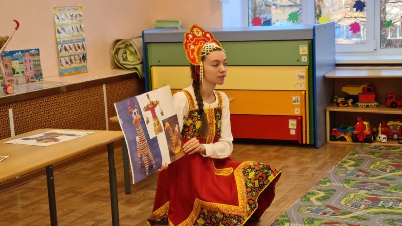 Тучковским дошкольникам рассказали о Филимоновской игрушке