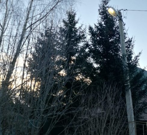 В Рузском округе ремонтируют светильники