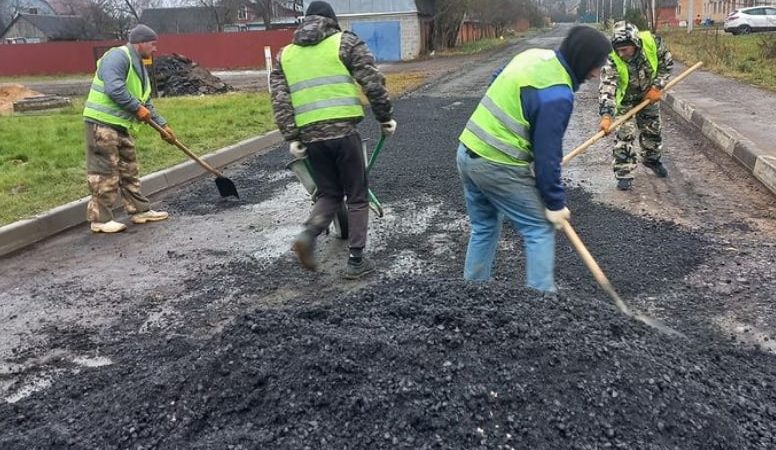 В Рузском округе завершается ремонт дорог
