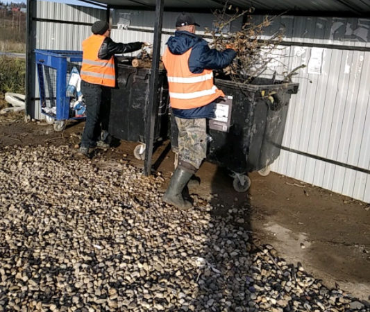 В Рузском округе наводят чистоту