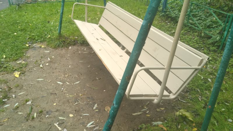 В Рузском округе устранили неполадки на детских игровых площадках