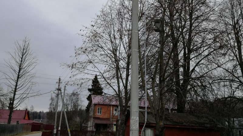 В Рузском округе ремонтируют светильники