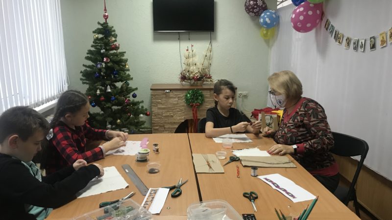 Тучковская библиотека провела занятие кружка
