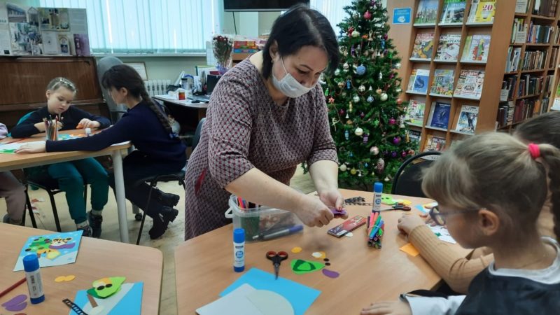Тучковская библиотека провела мастер-класс