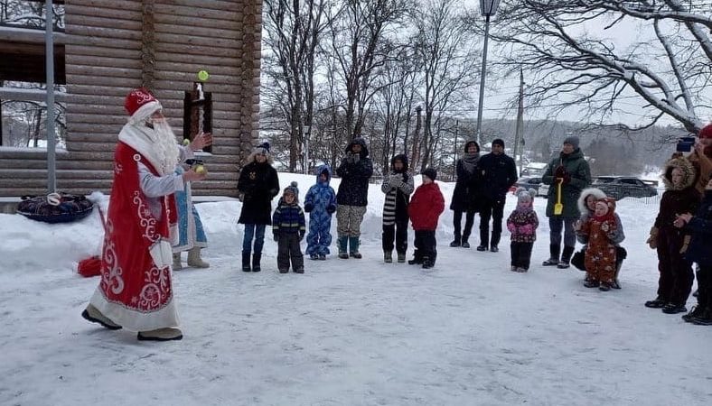 На Городке веселились дети и взрослые