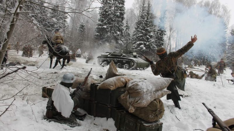 В Лызлово состоялась реконструкция сражения