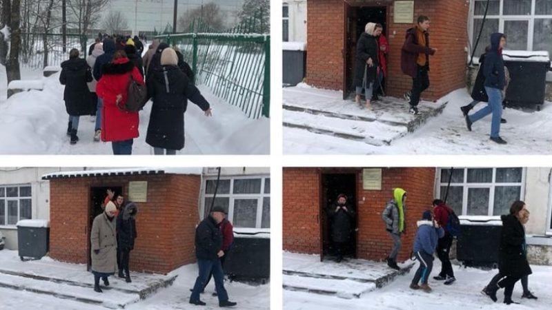 Тучковских студентов эвакуировали из здания колледжа
