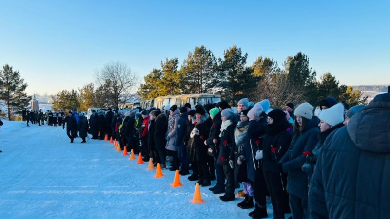 Останки погибшего красноармейца предали земле на родине