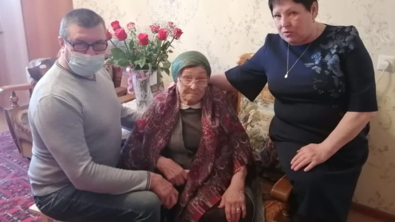 Жительница Тучково отметила юбилей